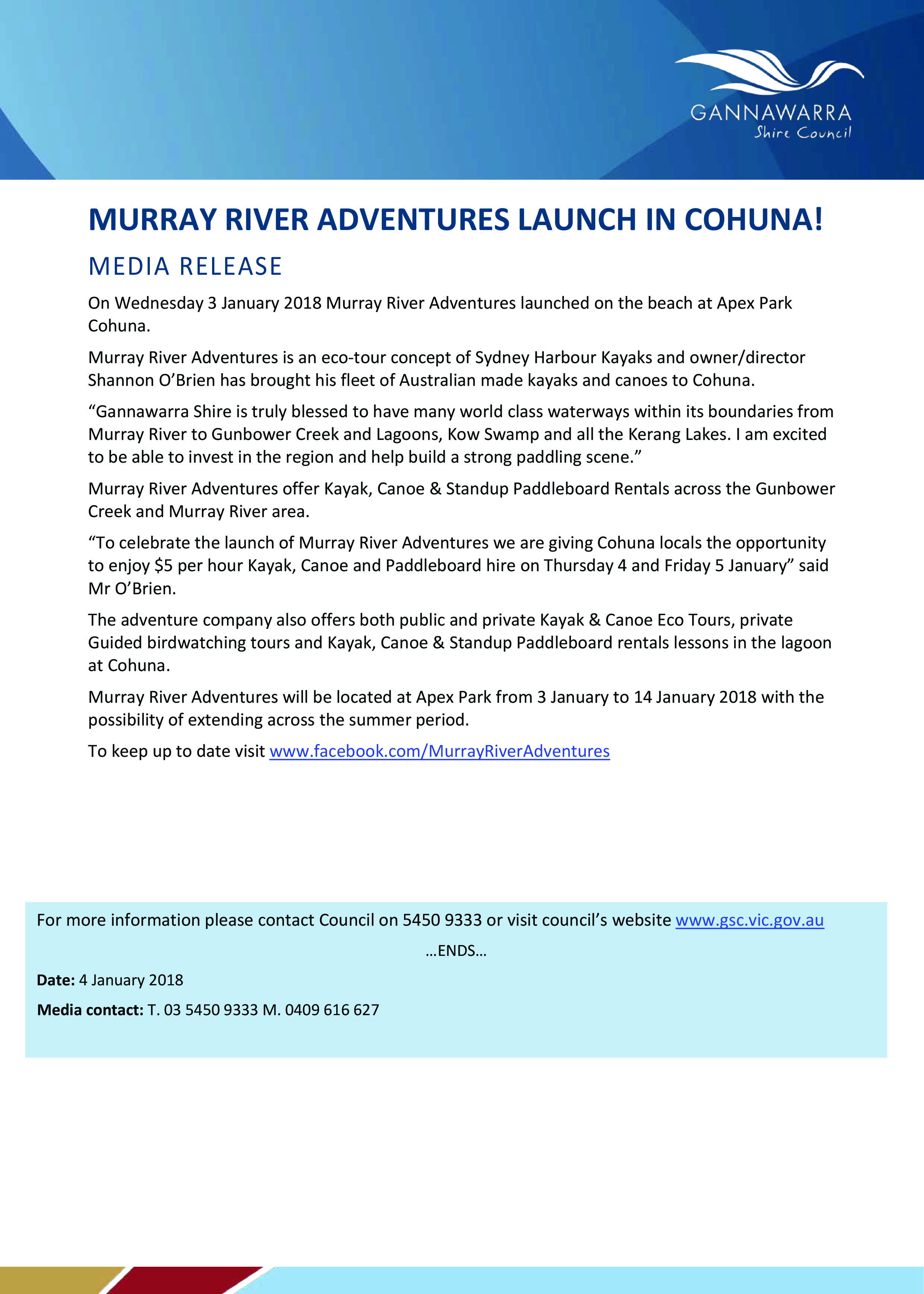 MR_Murray River Adventures Launch in Cohuna.jpg