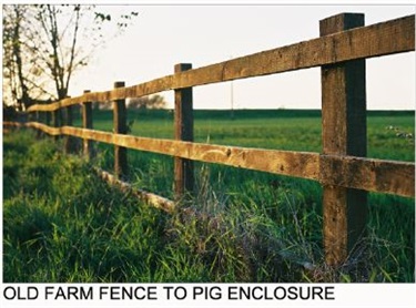 Old farm fence