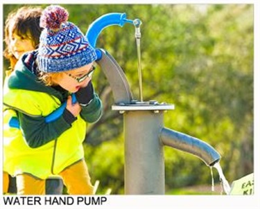 Water hand pump