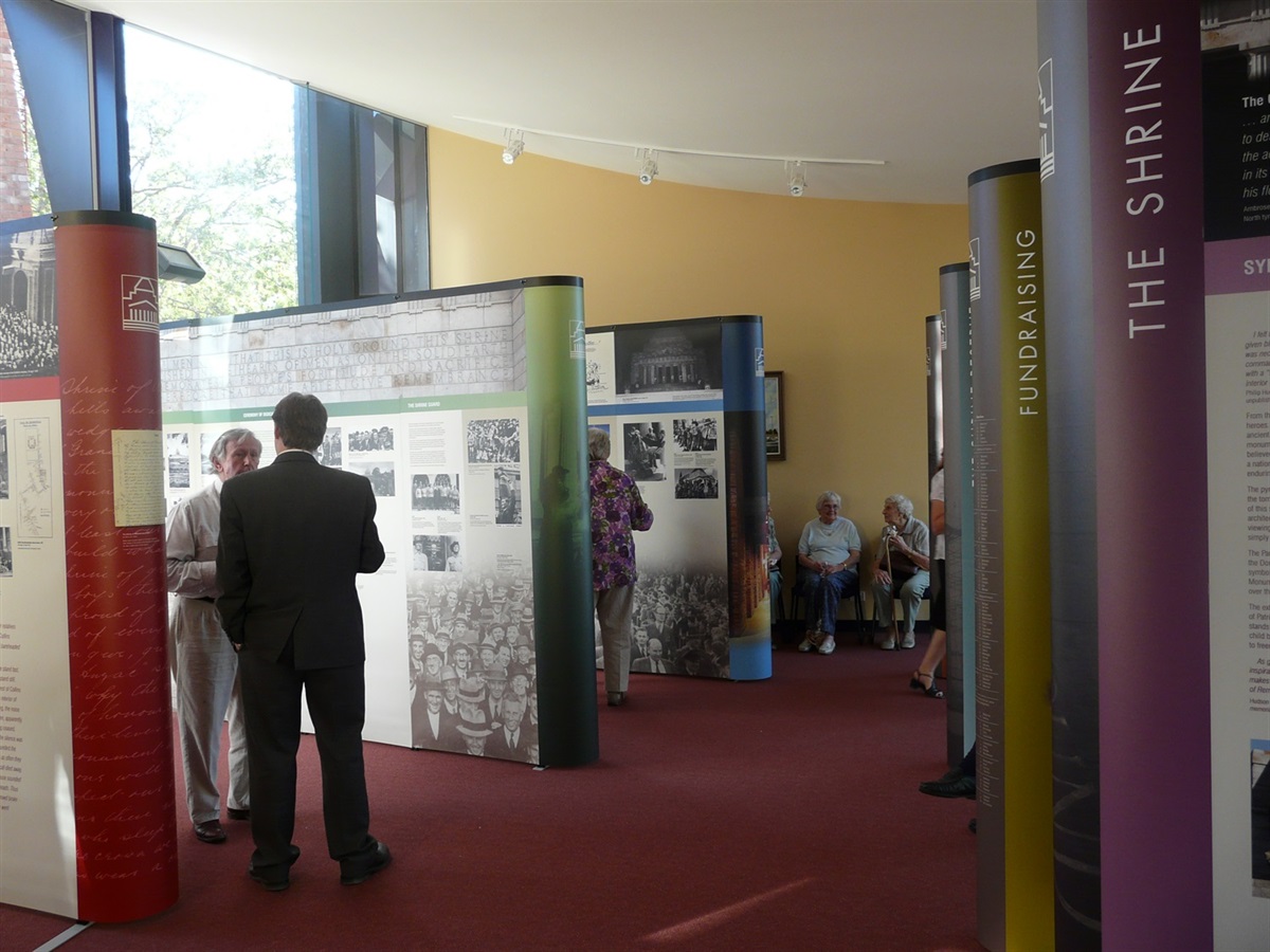 Exhibit at Kerang's Sir John Gorton Library Gannawarra Shire Council