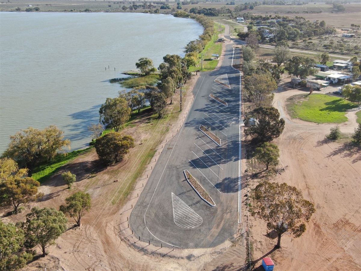 Kangaroo Lake north boat ramp works begin Gannawarra Shire Council