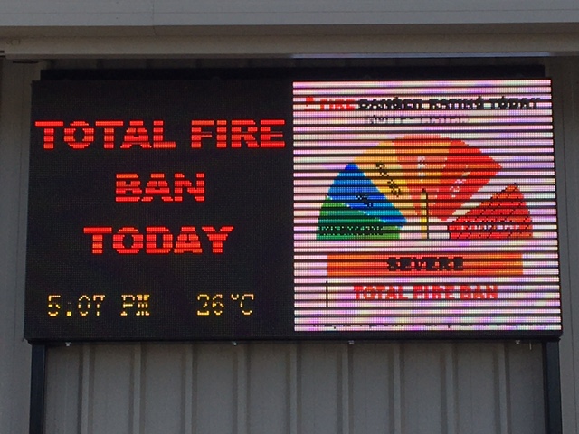 Koondrook Fire Brigade sign.JPG